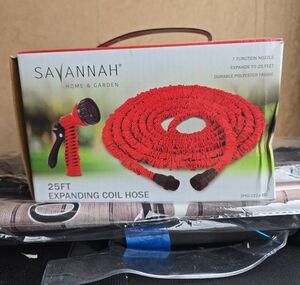 Savannah Red Expanding Coil Hose
